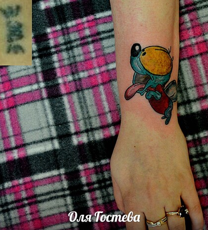 Тату эскиз #36773 Тату мастер Olya Gosteva © ® Tattoo 