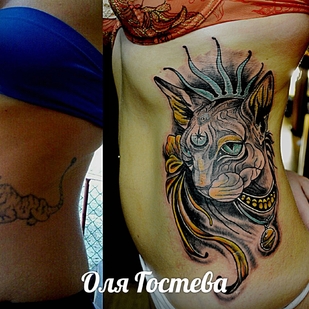 татуировка #36786 | Тату мастер Оля Гостева © ® Tattoo