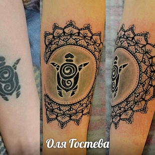 татуировка #36739 | Тату мастер Оля Гостева © ® Tattoo