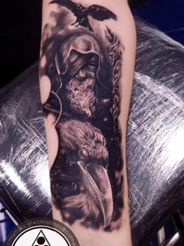 black and grey realism tatouage sur forearm #40536 | Artiste tatoueur CMTattoos