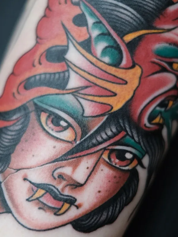 color neo traditional Tatuagem em forearm #40635 | Tatuador ЕГОР ХИМЕНКОВ