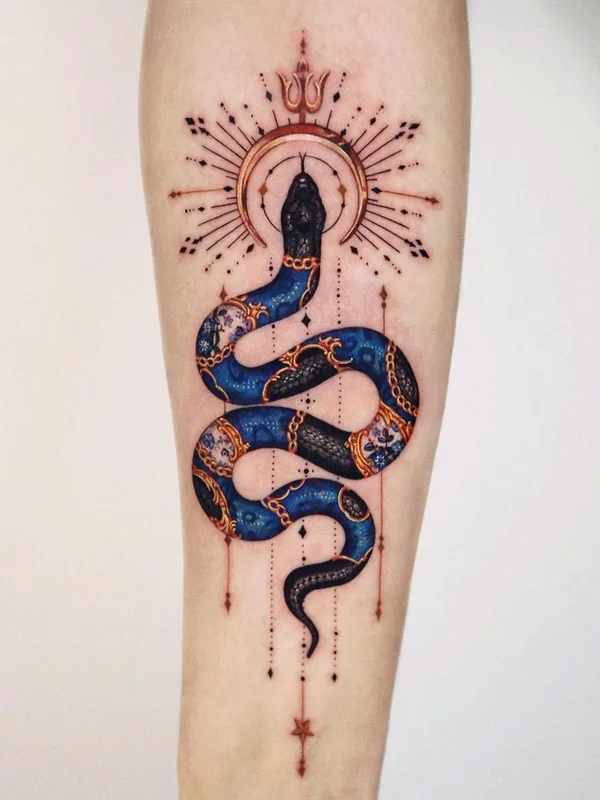 color ornamental 타투 부위 forearm #40919 | 타투이스트 Yeriel Tattoo