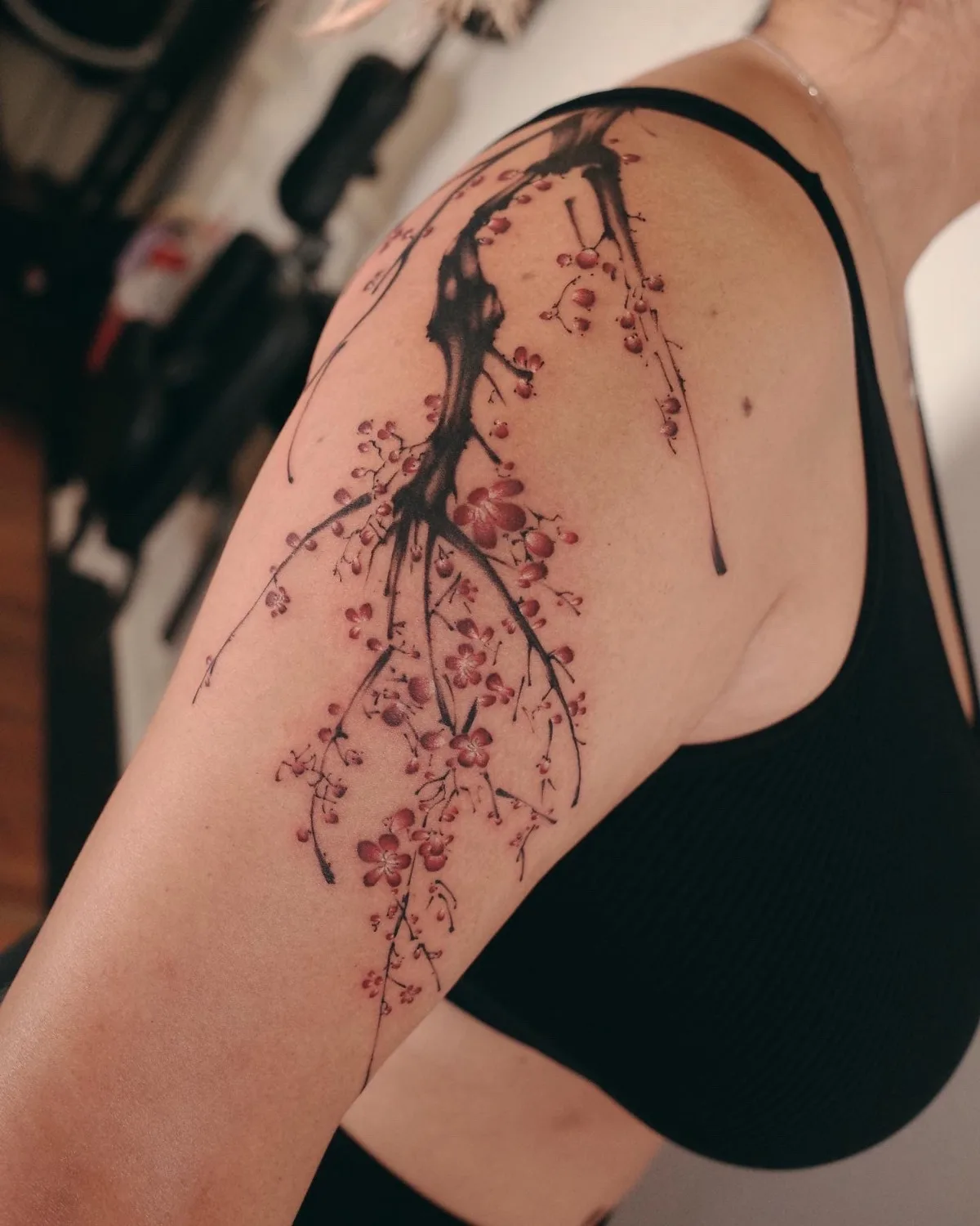 Chinese painting tattoo