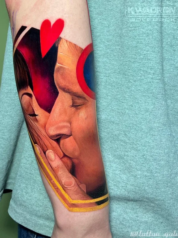 color realism Tatuagem em forearm #55484 | Tatuador Galina Simakina