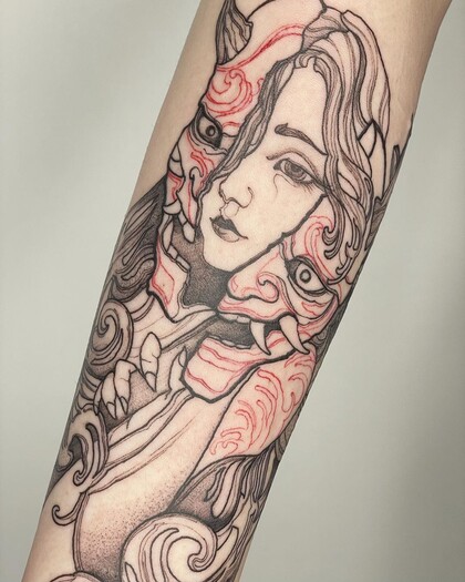 Тату эскиз #55500 Тату мастер Nastya mlvtsktattoo