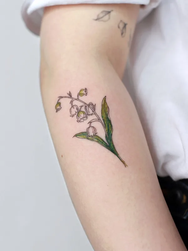 color botanic 타투 부위 forearm #55576 | 타투이스트 Joo Joo