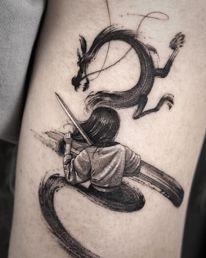 Тату эскиз # Тату мастер Dasol Kim