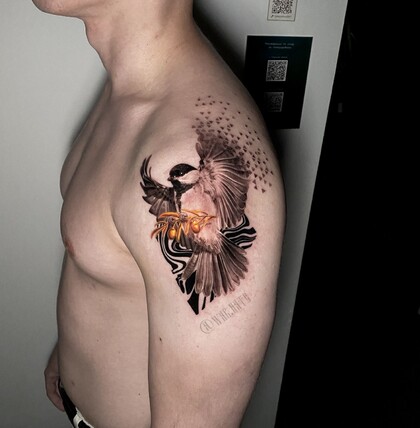 Тату эскиз #55757 Тату мастер Кирилл Антик