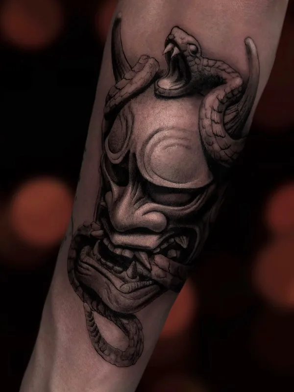 black and grey black and grey Tatuagem em forearm #70097 | Tatuador Александр Сорокин