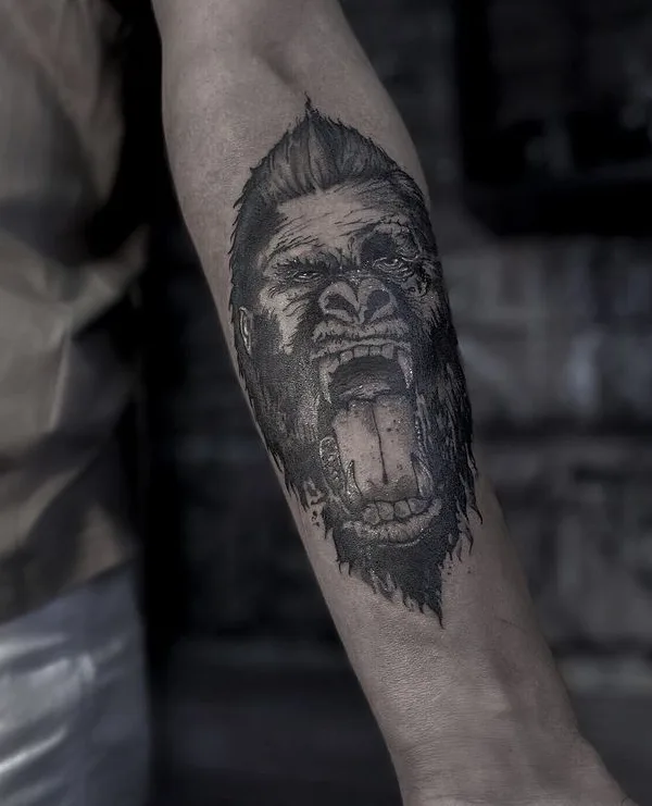black and grey black and grey tattoo on forearm #70184 | Tattoo Artist Mark Vinokurov