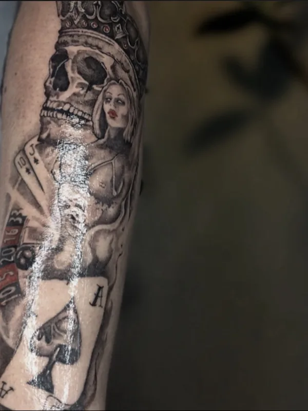 black and grey black and grey tattoo on forearm #70182 | Tattoo Artist Mark Vinokurov