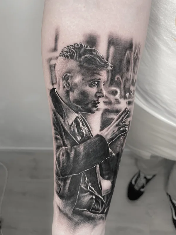 black and grey realism tattoo on forearm #70205 | Tattoo Artist Patrick Fumfar