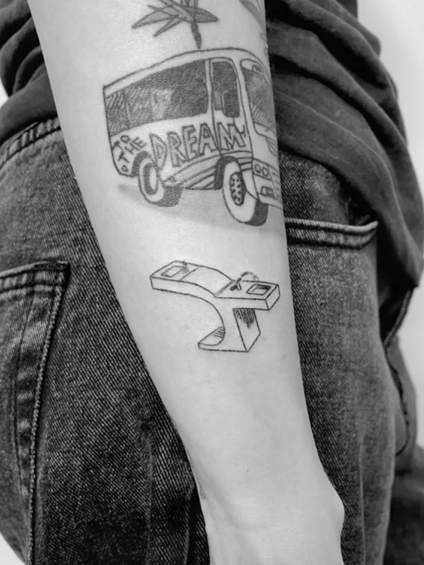 black sketch 타투 부위 forearm #70649 | 타투이스트 Oleg Savchuk