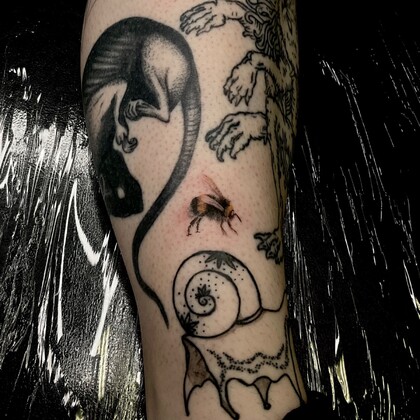 Тату эскиз # Тату мастер Максим zaycev_ink