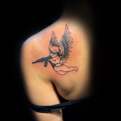 Тату эскиз #70939 Тату мастер Krasnodar Ink