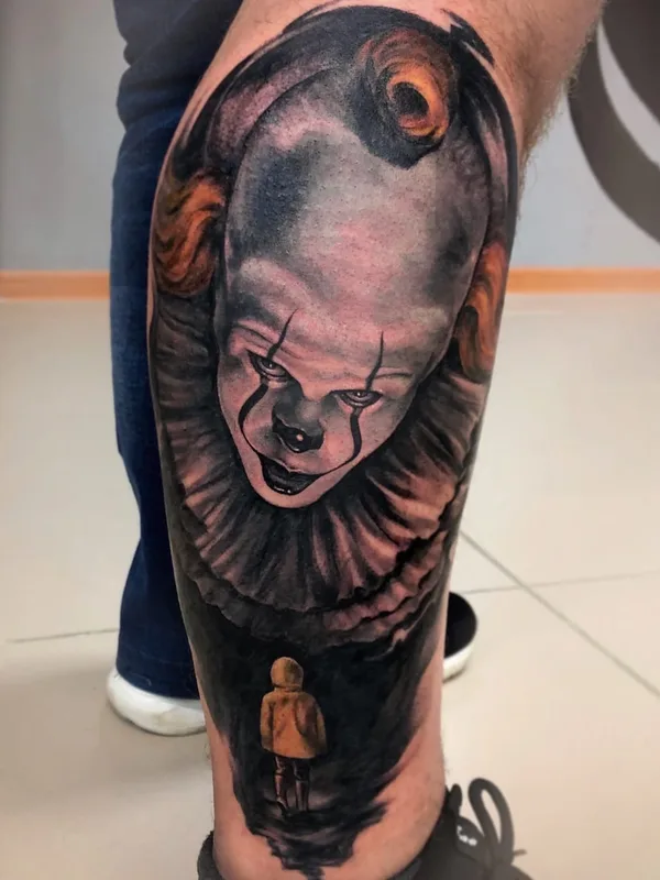 color realism Tatuagem em calf #71128 | Tatuador Александра Сафронова