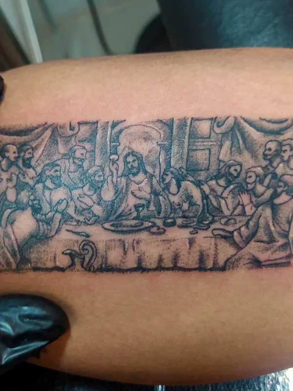 black and grey black and grey татуировка на forearm #71281 | Тату мастер Tiktattoo