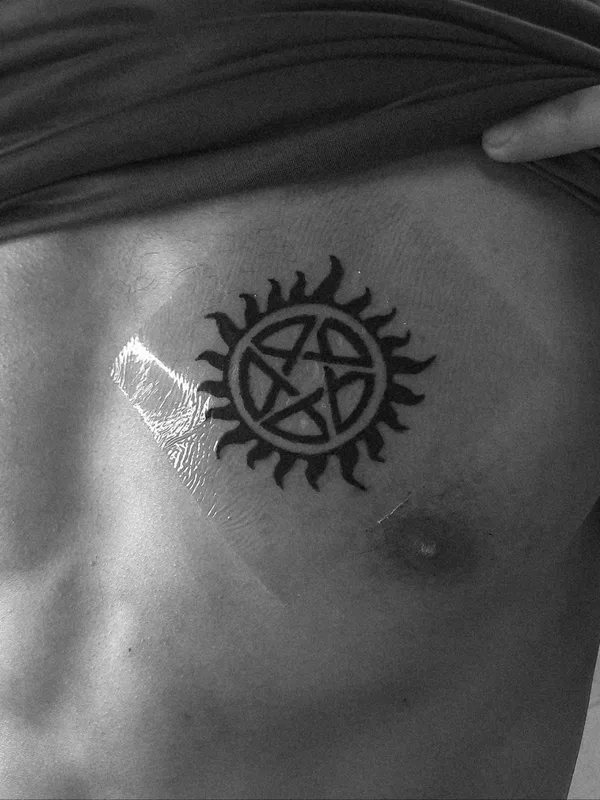 male black and grey blackwork 타투 부위 chest #71333 | 타투이스트 Влада Измайлова