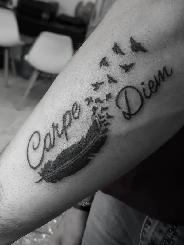 black and grey blackwork 타투 부위 forearm #71493 | 타투이스트 Влада Измайлова