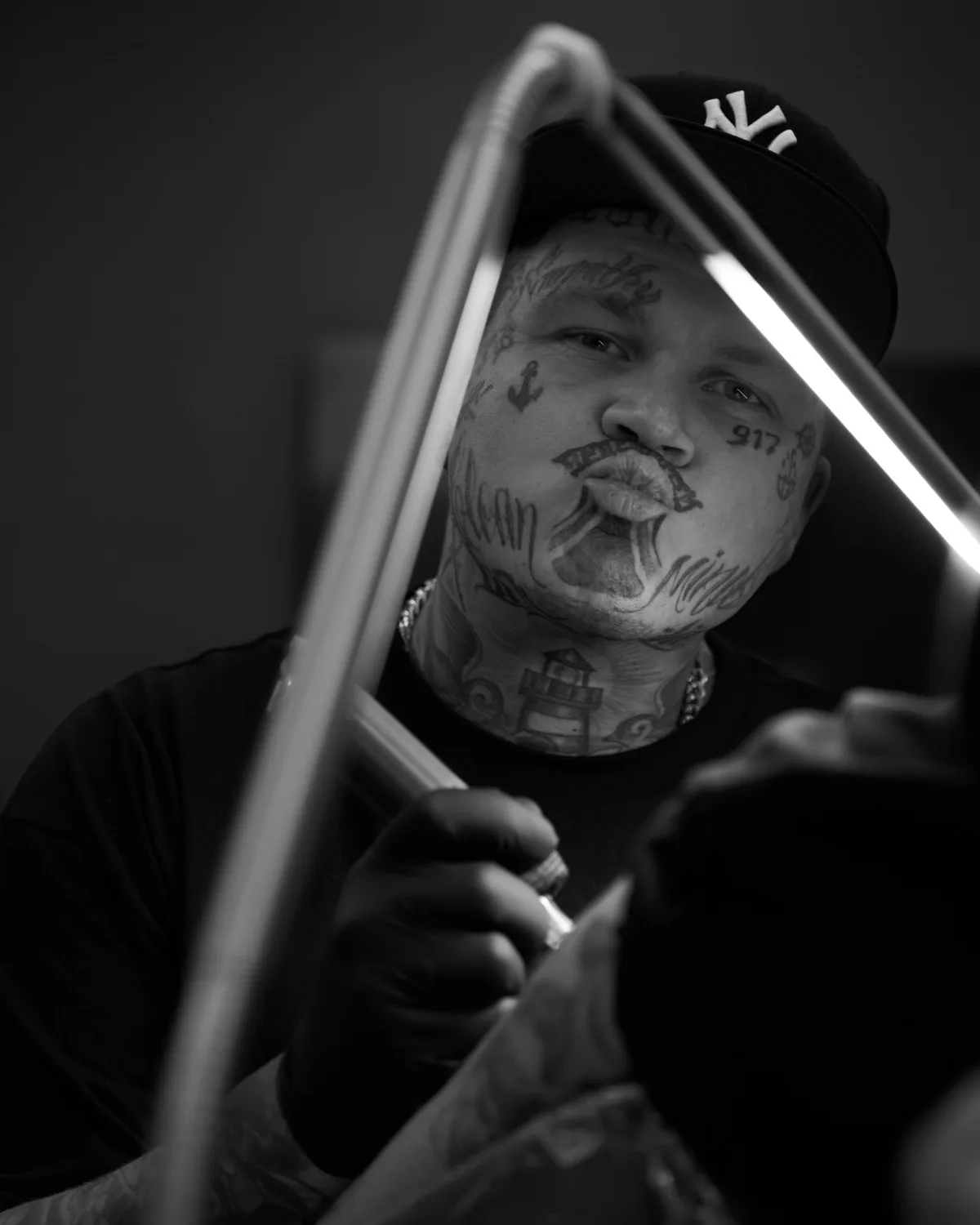 Tattoo artist Fabian Hellberg