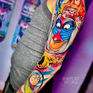 татуировка #71747 | Тату мастер John D’Addario INKPORT PEOPLE