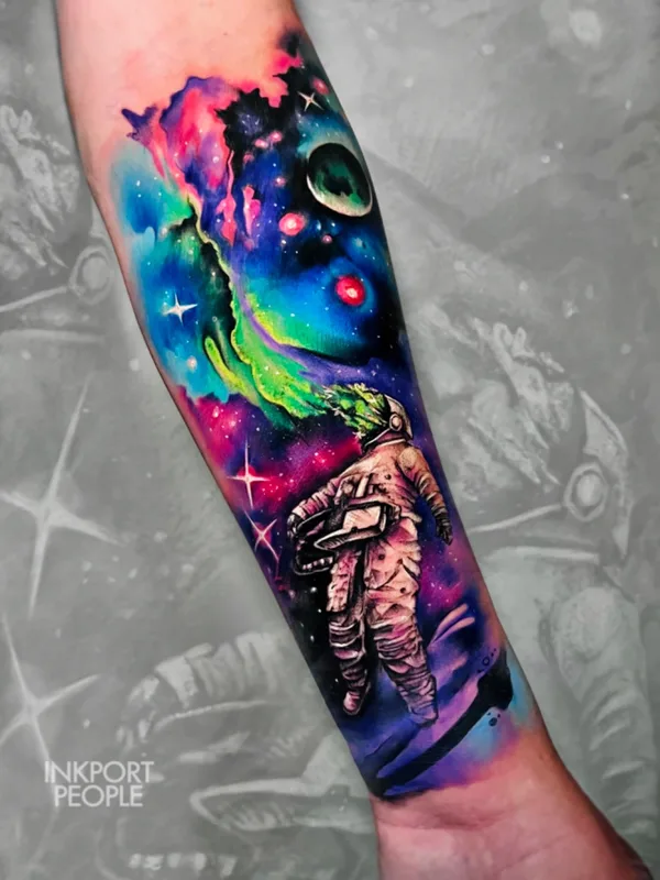 color realism 纹身 在 forearm #71761 | 纹身师 John D’Addario INKPORT PEOPLE