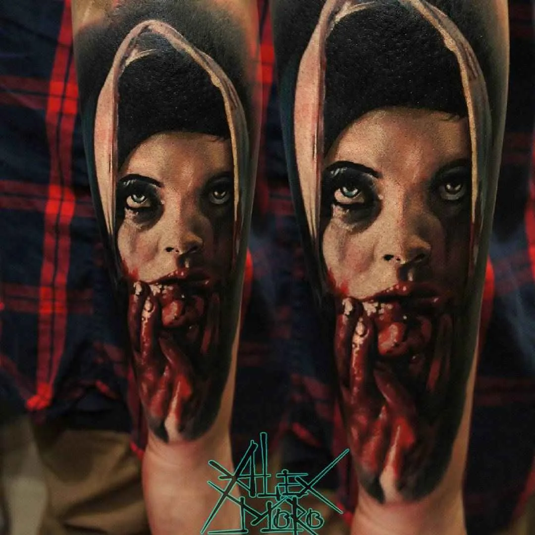 Alex Moro tattoo | Александр Морозов Тату