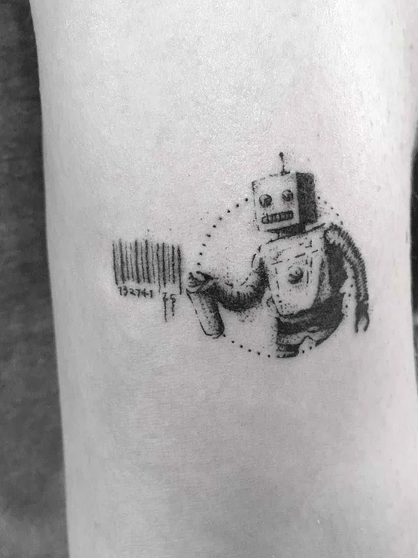 black and grey blackwork tattoo on forearm #1385 | Tattoo Artist MR.K / Sanghyuk Ko