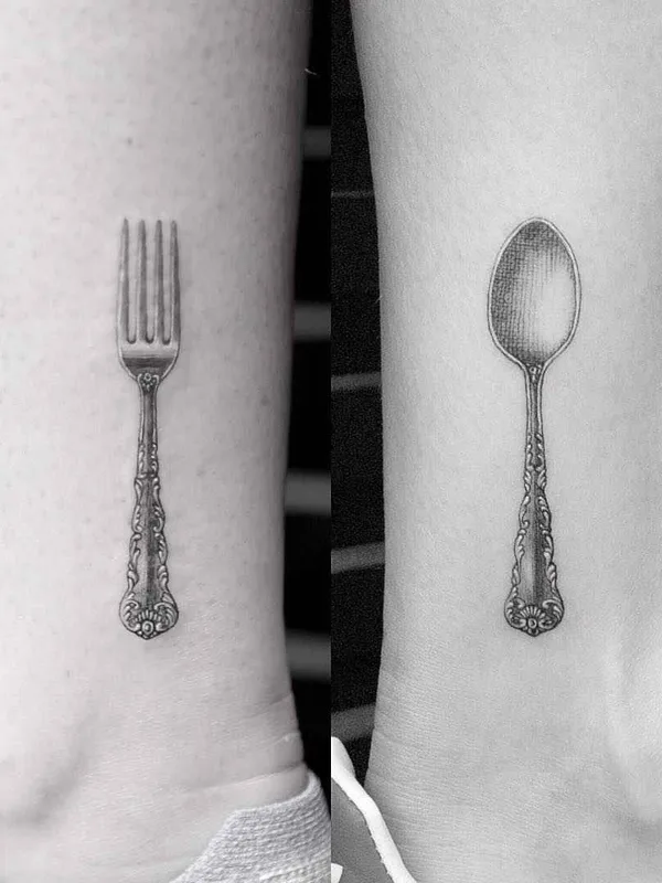 black and grey fineline tattoo on ankle #1386 | Tattoo Artist MR.K / Sanghyuk Ko