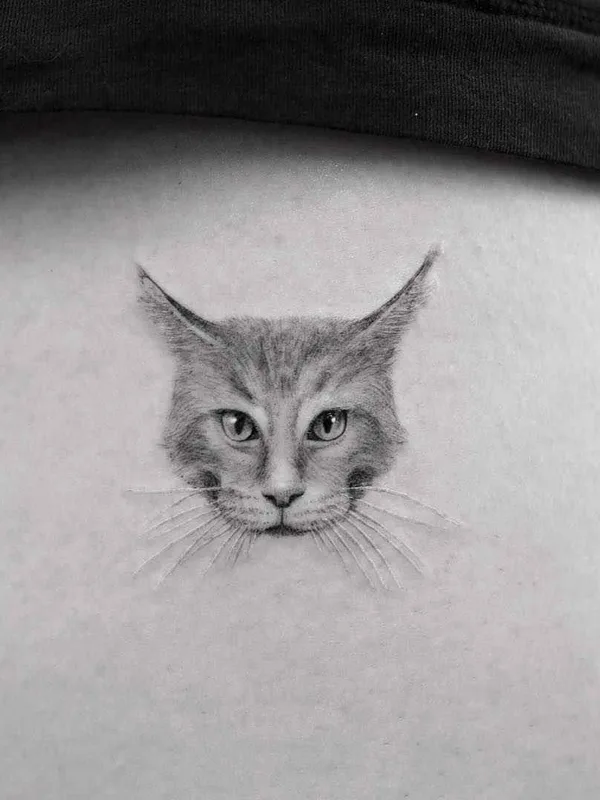black and grey realism tattoo on lower back #1383 | Tattoo Artist MR.K / Sanghyuk Ko