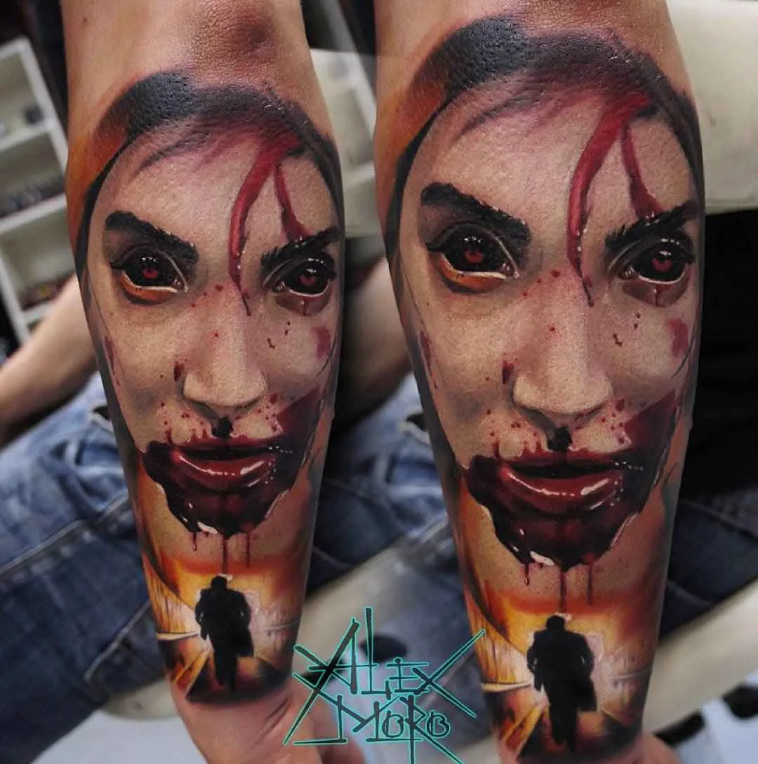 Alex Moro tattoo | Александр Морозов Тату