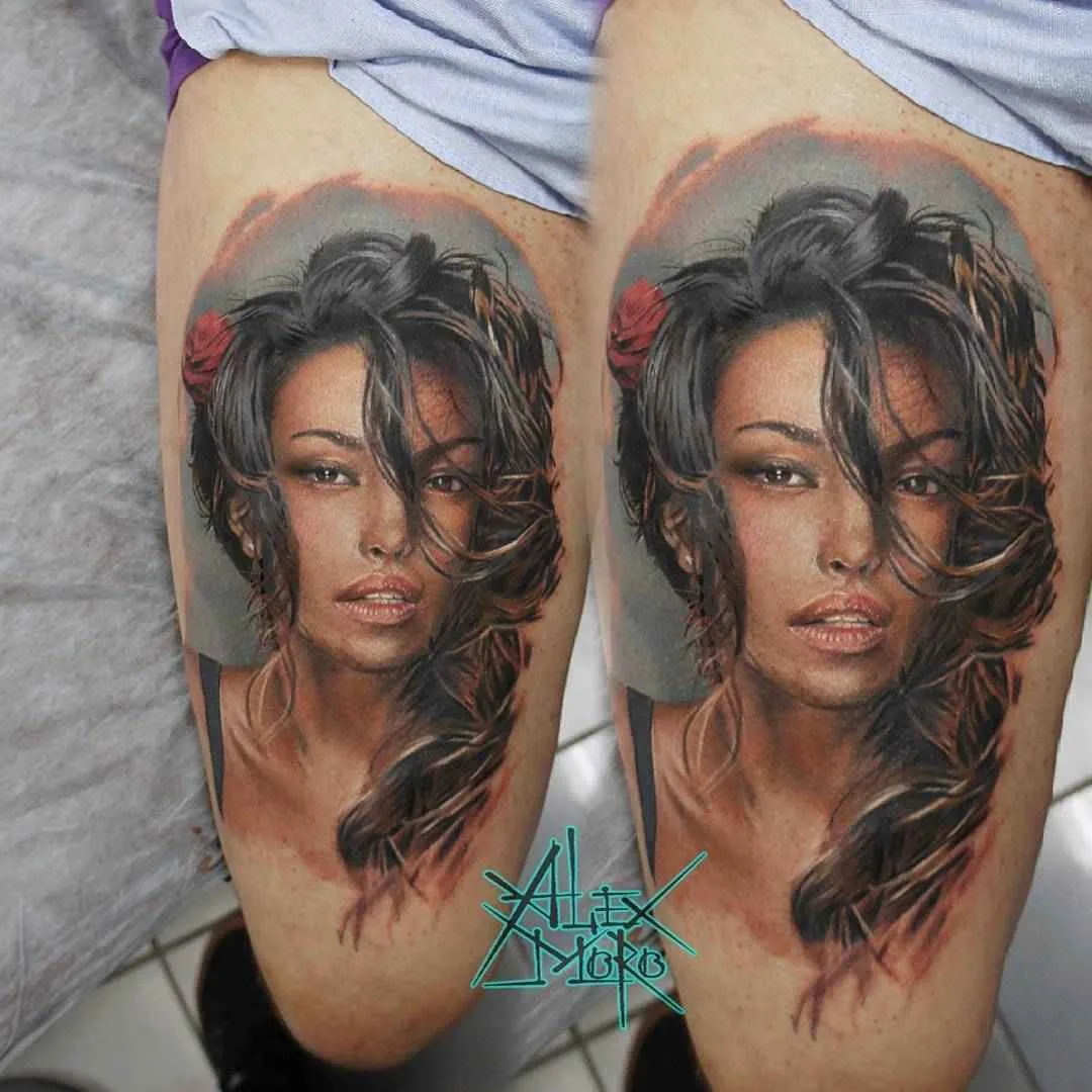 Alex Moro tattoo | Александр Морозов Тату