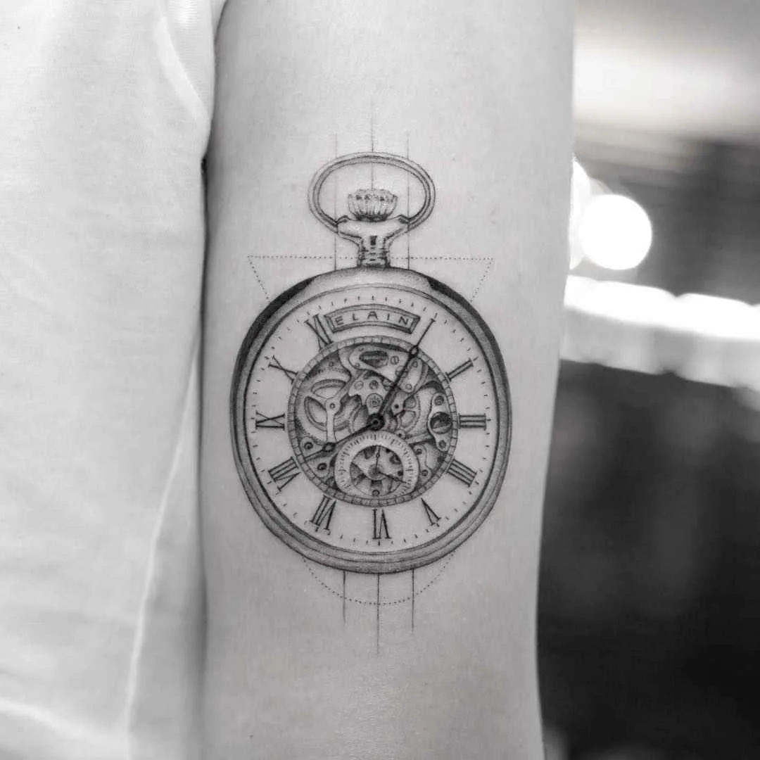 mr. k micro design tattoo minimalism