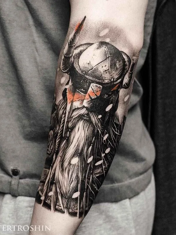black and grey black and grey tattoo on forearm #1439 | Tattoo Artist Дмитрий Трошин