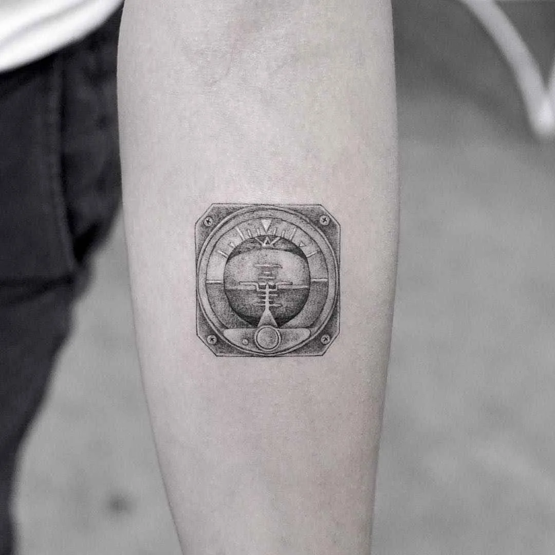 mr. k micro design tattoo minimalism