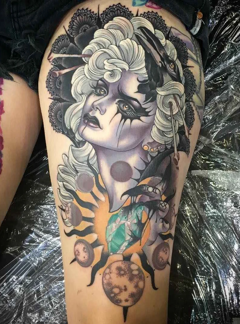 Tattoo by Kat Abdy