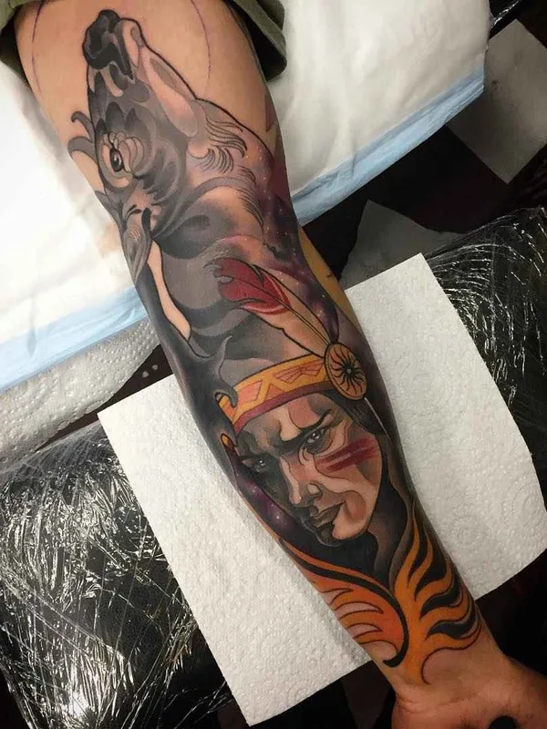 color realism tattoo on forearm #11632 | Tattoo Artist Kat Abdy