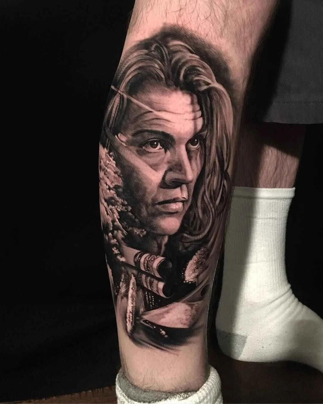 Тату мастер Matt Jordan черно-белый реализм татуировки | Tattoo artist Matt Jordan black&grey realistic tattoo