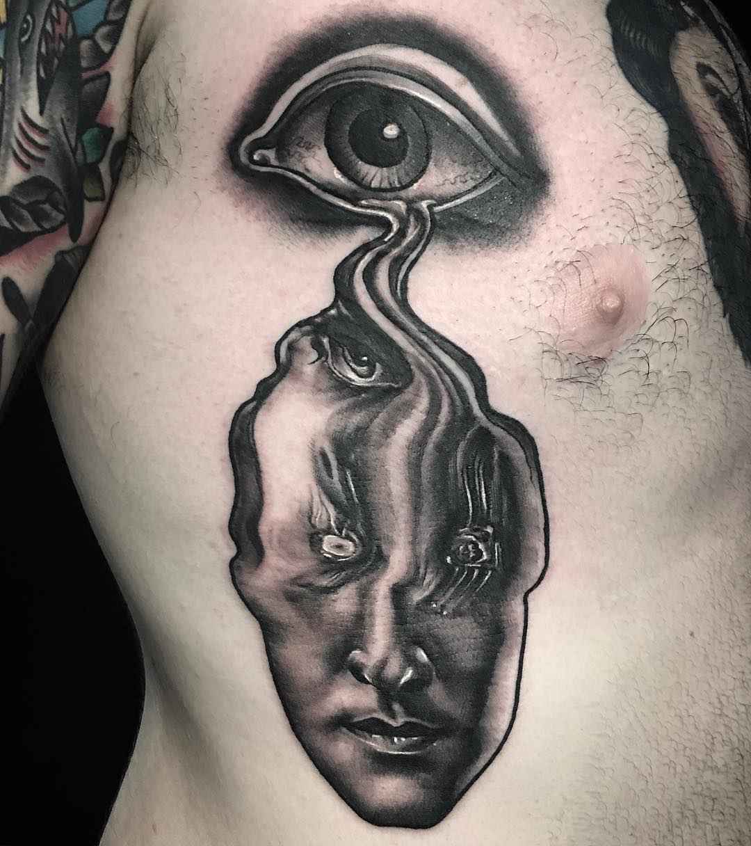 Psychedelic tattoos by Pietro Sedda