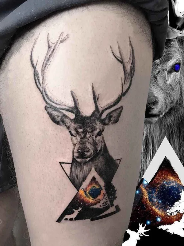 black and grey realism 타투 부위 thigh #11808 | 타투이스트 Resul Odabas