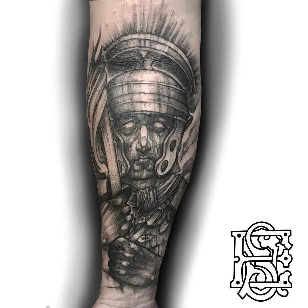 Тату мастер Eddie Stacey блэкворк дотворк татуировка | Tattoo artist Eddie Stacey blackwork dotwork tattoo