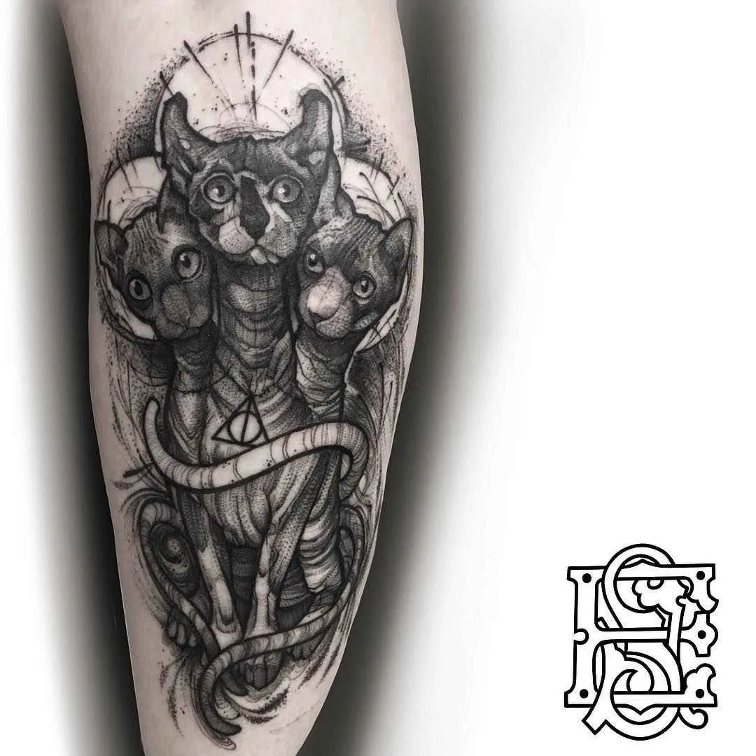 Тату мастер Eddie Stacey блэкворк дотворк татуировка | Tattoo artist Eddie Stacey blackwork dotwork tattoo