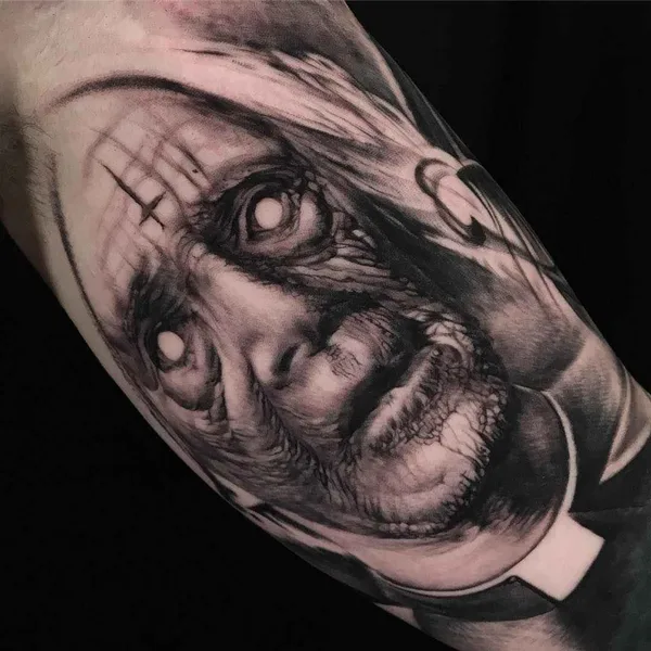 Realism tattoo by Matt Jordan in Auckland