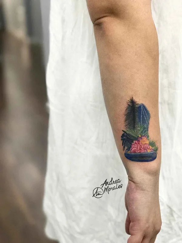 color illustrative Tatuagem em forearm #11799 | Tatuador Andrea Morales