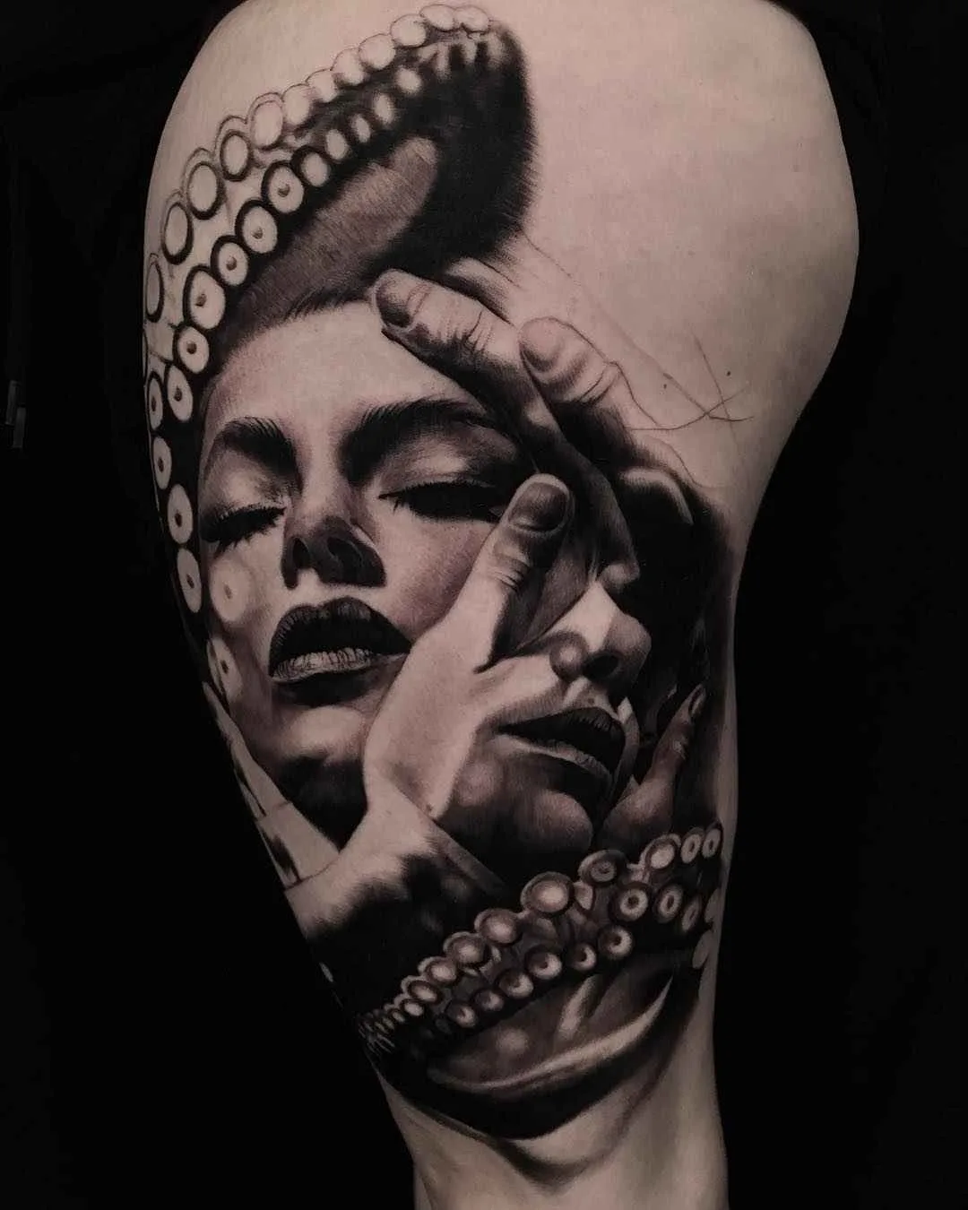 Тату мастер Matt Jordan черно-белый реализм татуировки | Tattoo artist Matt Jordan black&grey realistic tattoo