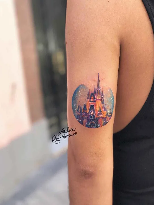 color illustrative Tatuagem em upper arm #11800 | Tatuador Andrea Morales
