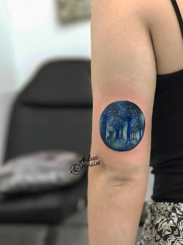 female color watercolor Tatuagem em forearm #11802 | Tatuador Andrea Morales
