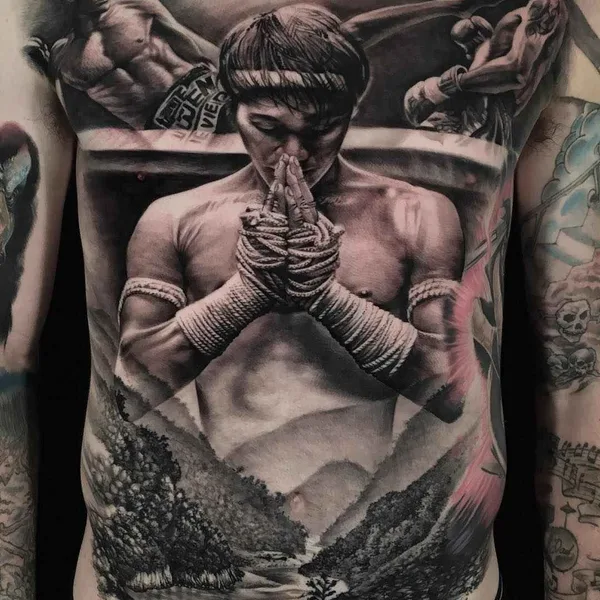 Realism tattoo by Matt Jordan in Auckland