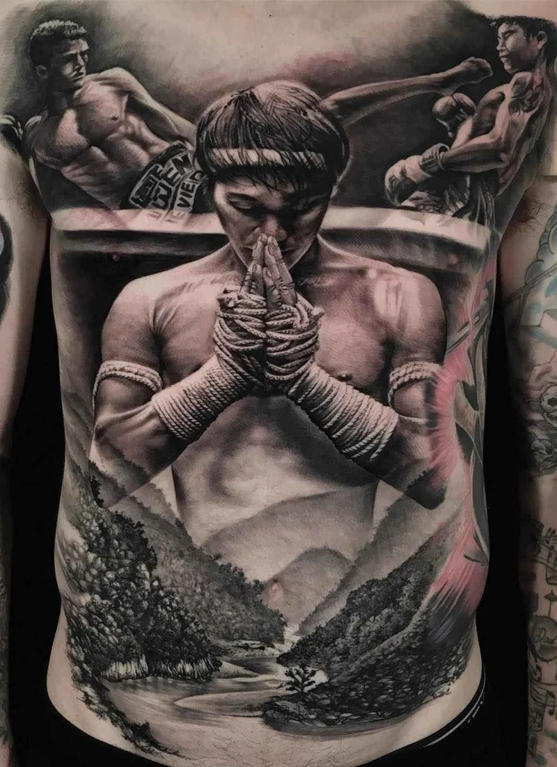 Realismo dei tatuaggi maestro Matt Jordan