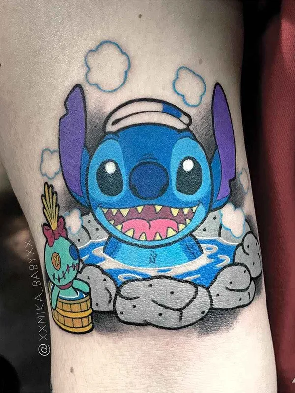 color cartoon Tatuaggio su forearm #11863 | Tatuatore XXMIKA BABYXX